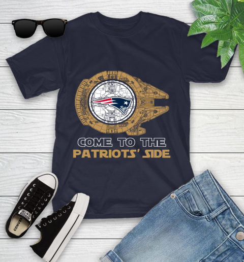 NFL Come To The New England Patriots Wars Football Sports Youth T-Shirt 2