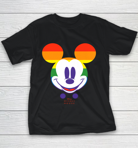 Rainbow mickey shirt top