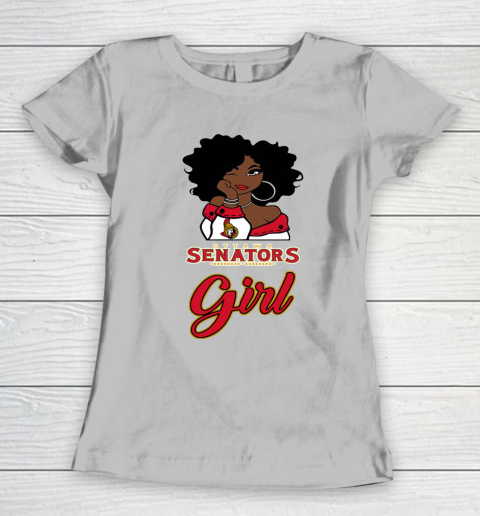 Ottawa Senators Girl NHL Women's T-Shirt 6