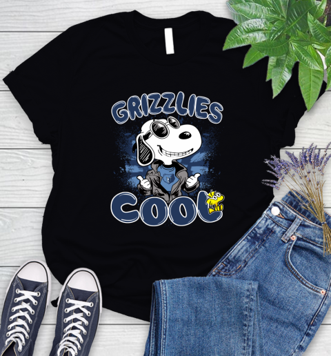 NBA Basketball Memphis Grizzlies Cool Snoopy Shirt Women's T-Shirt