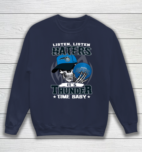 Listen Haters It is MAGIC Time Baby NBA Sweatshirt 2