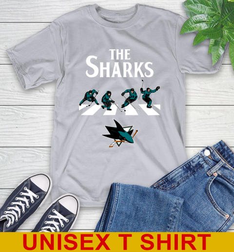 NHL Hockey San Jose Sharks The Beatles Rock Band Shirt T-Shirt 5