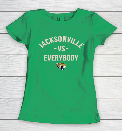 Jacksonville Jaguars Vs Everybody Women's T-Shirt 5