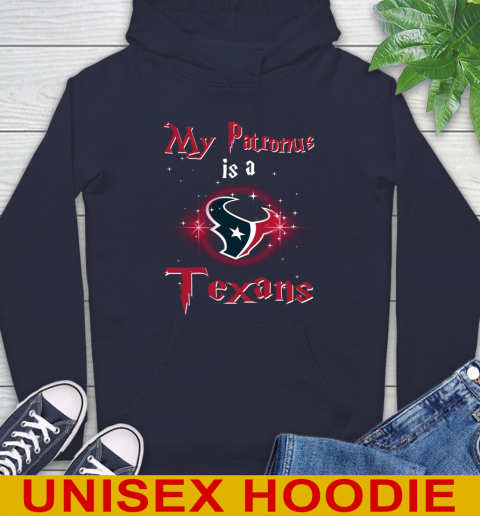 NFL Football Harry Potter My Patronus Is A Houston Texans Hoodie 3