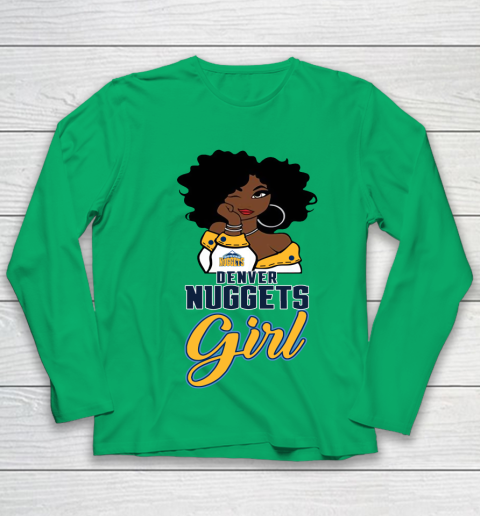 Denver Nuggets Girl NBA Youth Long Sleeve 6