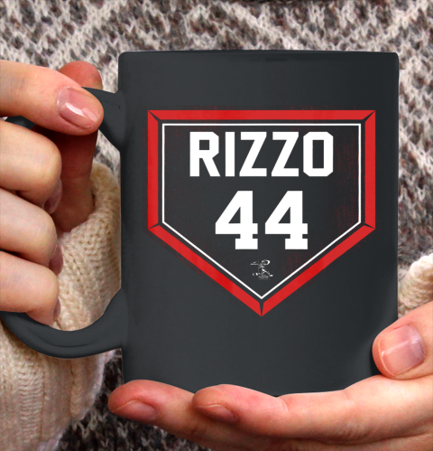 Anthony Rizzo Tshirt Home Plate Gameday Ceramic Mug 11oz