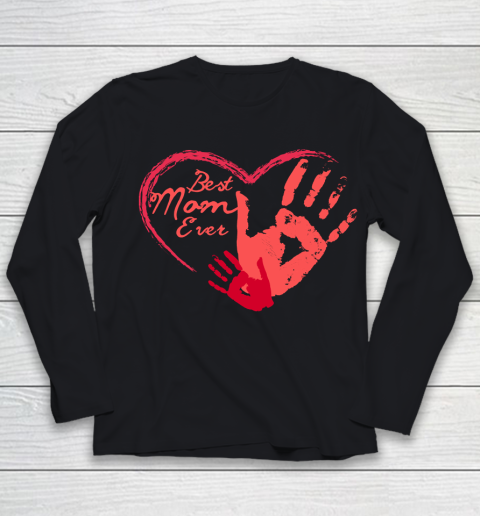 Mother's Day Funny Gift Ideas Apparel  Best Mom Ever World Youth Long Sleeve