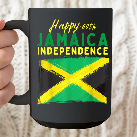 Jamaica 60th Independence Ceramic Mug 15oz