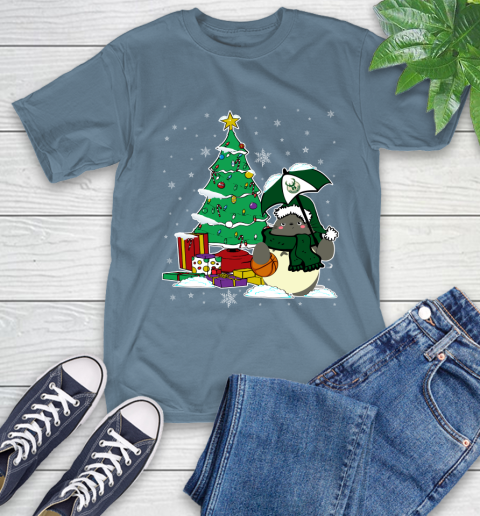 Milwaukee Bucks NBA Basketball Cute Tonari No Totoro Christmas Sports T-Shirt 8