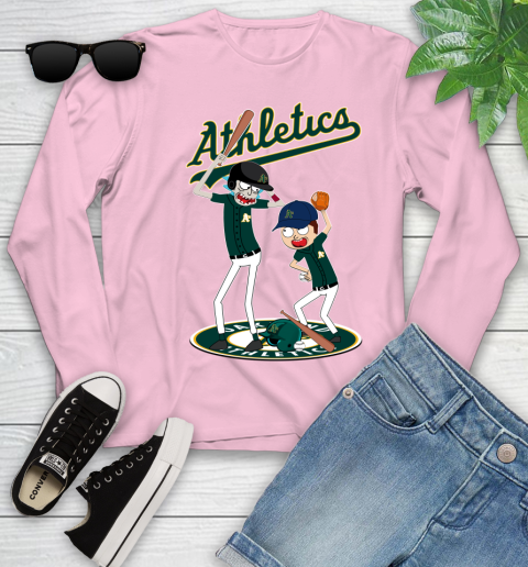 MLB Oakland Athletics Rick And Morty Baseball 134