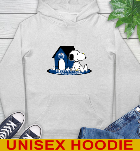 NHL Hockey Edmonton Oilers Snoopy The Peanuts Movie Shirt Hoodie