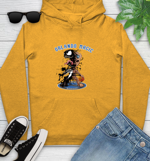 NBA Orlando Magic Basketball Venom Groot Guardians Of The Galaxy Youth Hoodie 3