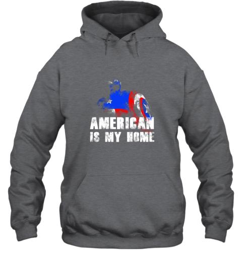 America Is My Home Captain America 4th Of July Hoodie