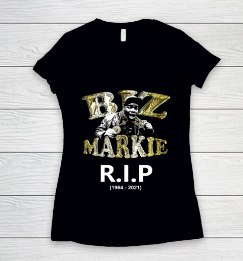 R.I.P Biz Markie 1964  2021 Women's V-Neck T-Shirt