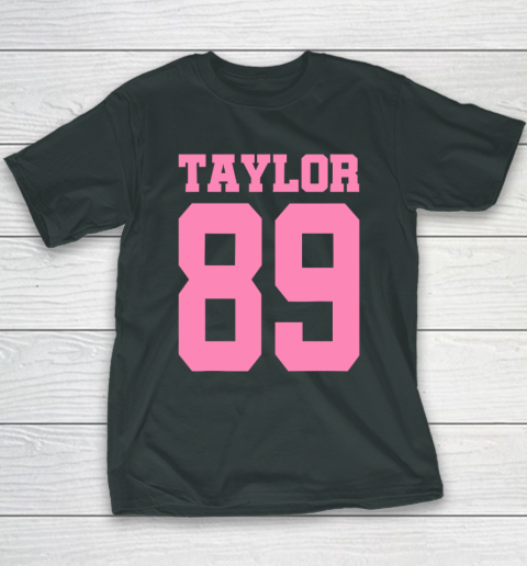 Pink Numbers Taylor 89 Youth T-Shirt 3