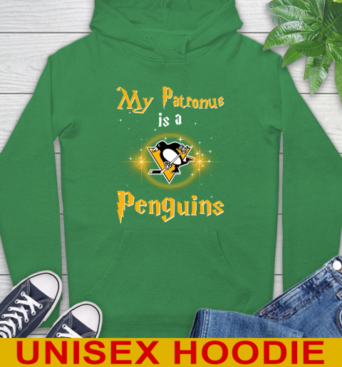 NHL Hockey Harry Potter My Patronus Is A Pittsburgh Penguins Hoodie 8