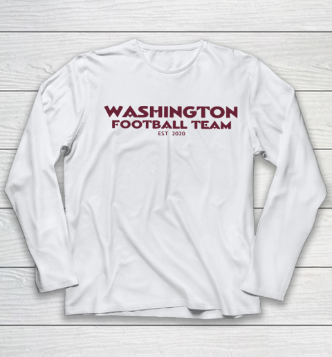 Washington Football Team Est 2020 Youth Long Sleeve
