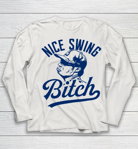 Joe kelly Shirt Nice Swing Bitch Youth Long Sleeve 8