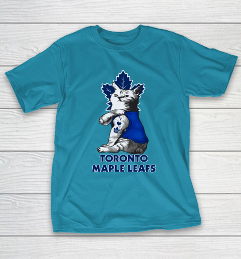 NHL My Cat Loves Toronto Maple Leafs Hockey T-Shirt 7
