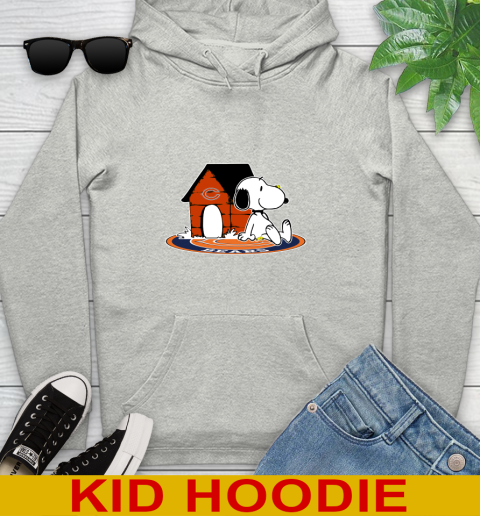 NFL Football Chicago Bears Snoopy The Peanuts Movie Shirt Youth Hoodie