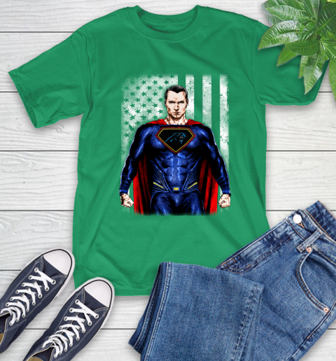 carolina panthers superman shirt