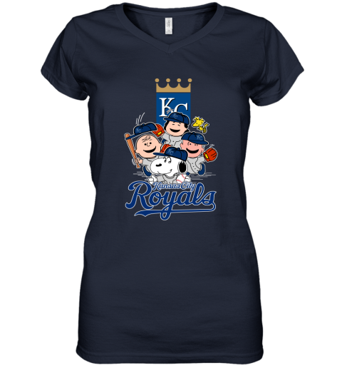 47 Kansas City Royals Women's Navy Blue City Connect Short Sleeve T-Shirt, Navy Blue, 100% Cotton, Size S, Rally House