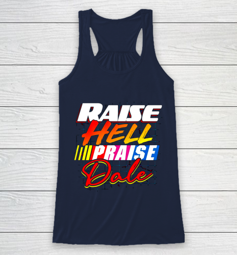 Raise Hell Praise Dale Vintage Racerback Tank 8