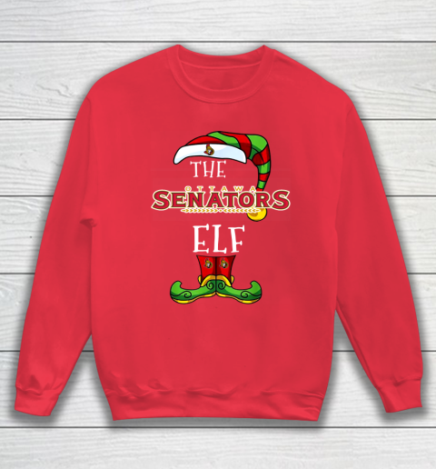 Ottawa Senators Christmas ELF Funny NHL Sweatshirt 7