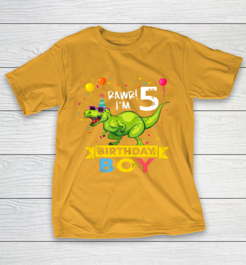 Dinosaur birthday shirt shop 5