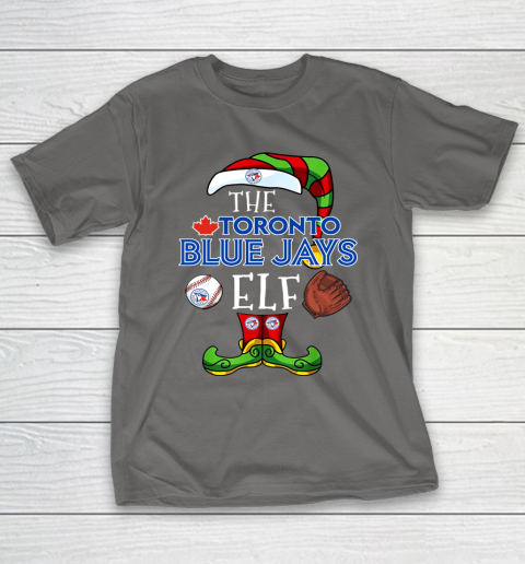 Toronto Blue Jays Christmas ELF Funny MLB T-Shirt 8