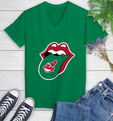 Cleveland Indians MLB Baseball Lips I Root For My Team Adoring Fan 81
