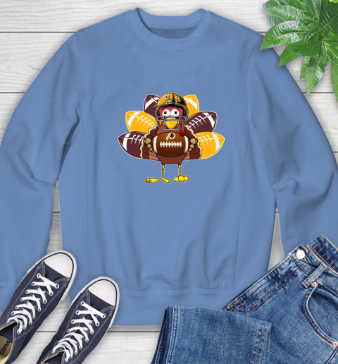 Washington Redskins Turkey Thanksgiving Day Sweatshirt 11