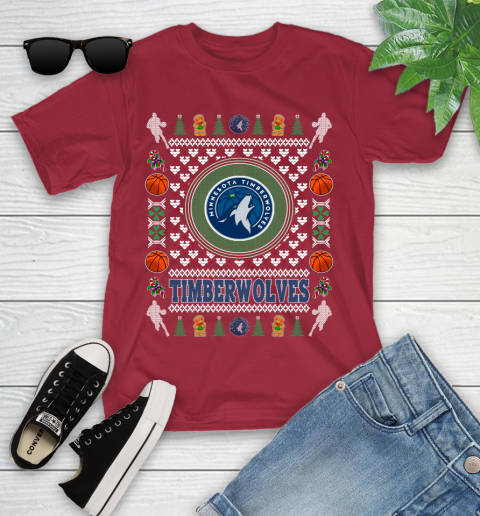 Minnesota Timberwolves Merry Christmas NBA Basketball Loyal Fan Ugly Shirt 113