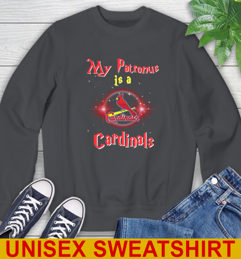 MLB Baseball Harry Potter My Patronus Is A St.Louis Cardinals Sweatshirt 7