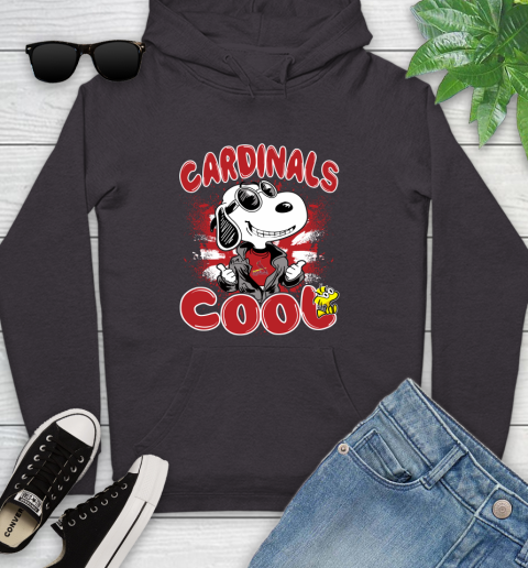MLB Baseball St.Louis Cardinals Cool Snoopy Shirt Youth Hoodie 6