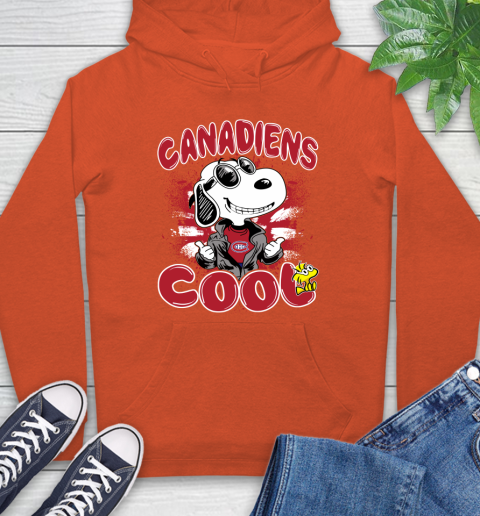 NHL Hockey Montreal Canadiens Cool Snoopy Shirt Hoodie 4