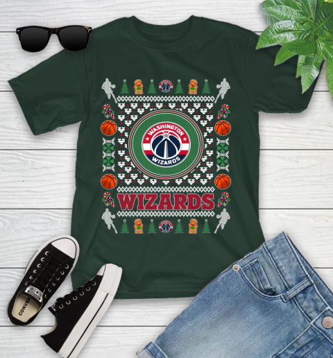 Washington Wizards Merry Christmas NBA Basketball Loyal Fan Ugly Shirt 104