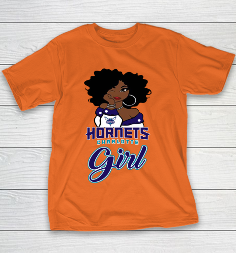 Charlotte Hornets Girl NBA Youth T-Shirt 7