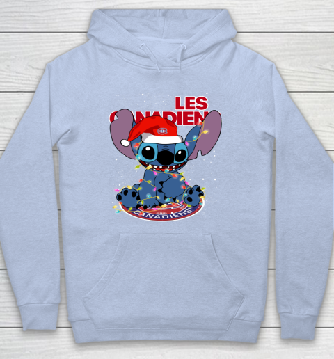 Montreal Canadiens NHL Hockey noel stitch Christmas Hoodie 5