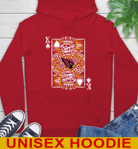 Arizona Cardinals NFL Football The King Of Spades Death Cards Shirt Hoodie 10