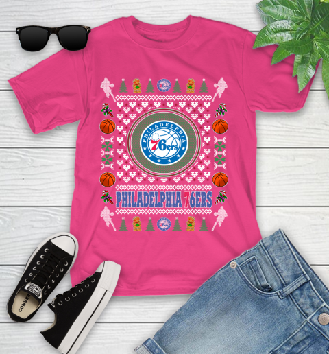 Philadelphia 76ers Merry Christmas NBA Basketball Loyal Fan Ugly Shirt 110