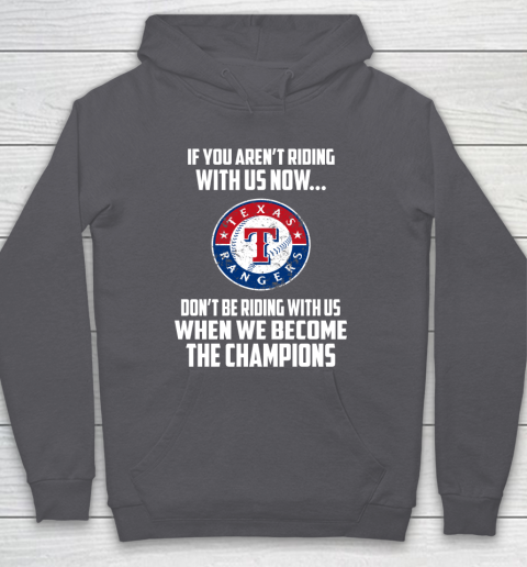 MLB Texas Rangers Baseball We Become The Champions Hoodie 4