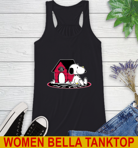 NBA Basketball Toronto Raptors Snoopy The Peanuts Movie Shirt Racerback Tank 2