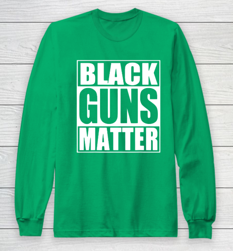 Black Guns Matter Long Sleeve T-Shirt 4