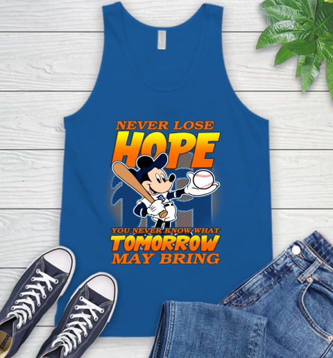 Detroit Tigers MLB Baseball Mickey Disney Never Lose Hope Tank Top 4