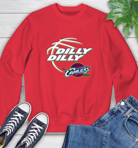 NBA Cleveland Cavaliers Dilly Dilly Basketball Sports Sweatshirt 10