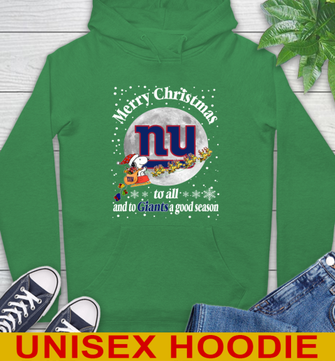 New York Giants Merry Christmas To All And To Giants A Good Season NFL Football Sports Hoodie 8