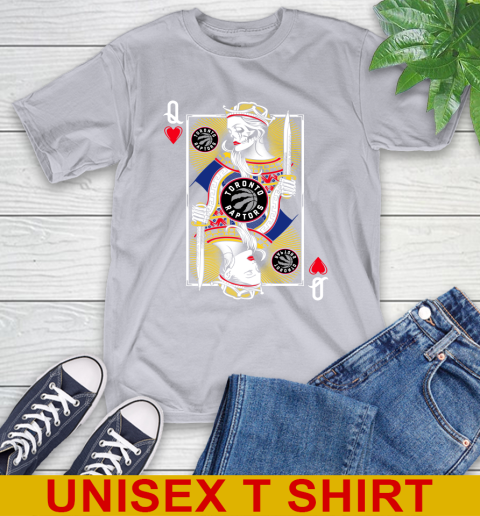 NBA Basketball Toronto Raptors The Queen Of Hearts Card Shirt T-Shirt 5