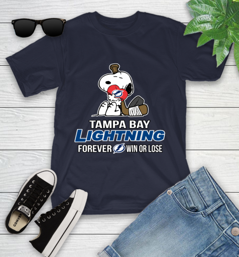NHL The Peanuts Movie Snoopy Forever Win Or Lose Hockey Tampa Bay Lightning 105