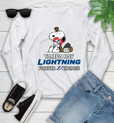 NHL The Peanuts Movie Snoopy Forever Win Or Lose Hockey Tampa Bay Lightning 125